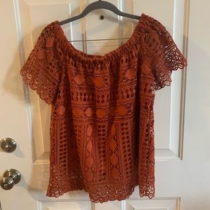 Maurice’s Off the Shoulder Lace Top